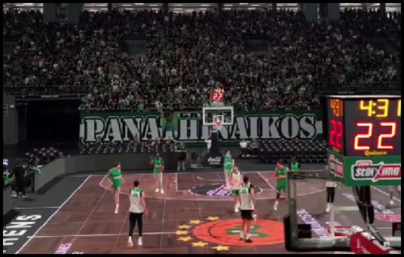 Παναθηναϊκός: Εντυπωσιακά πλάνα από την ιστορική προπόνηση του ΟΑΚΑ από drone! (vid)