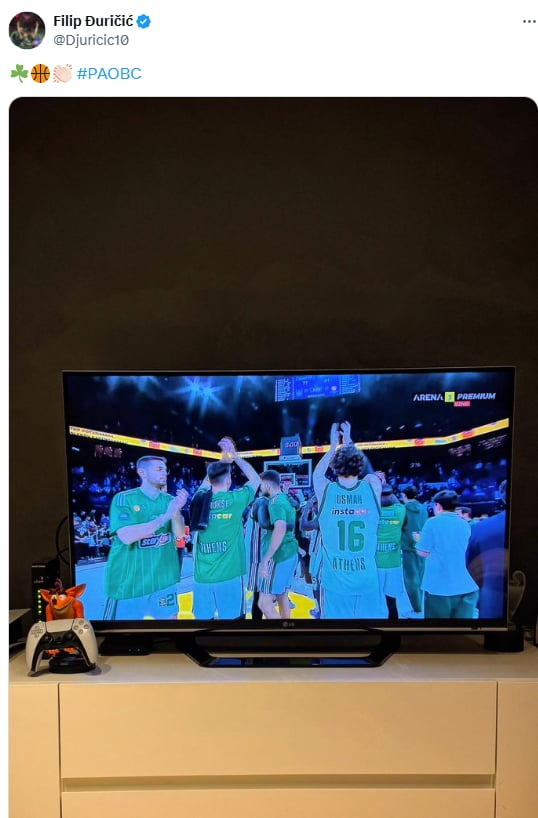 «Αρρωστάκι» Τζούρισιτς: Το post μετά το Εφές-Παναθηναϊκός