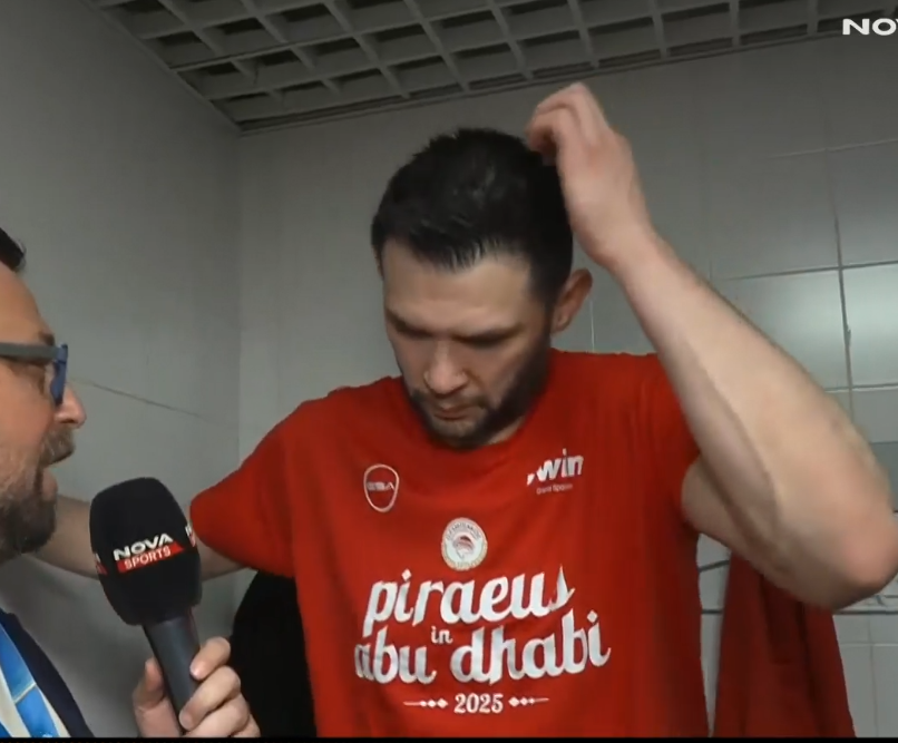 Φόρεσαν μπλουζάκι για τη... συμμετοχή σε Final Four στον Ολυμπιακό!