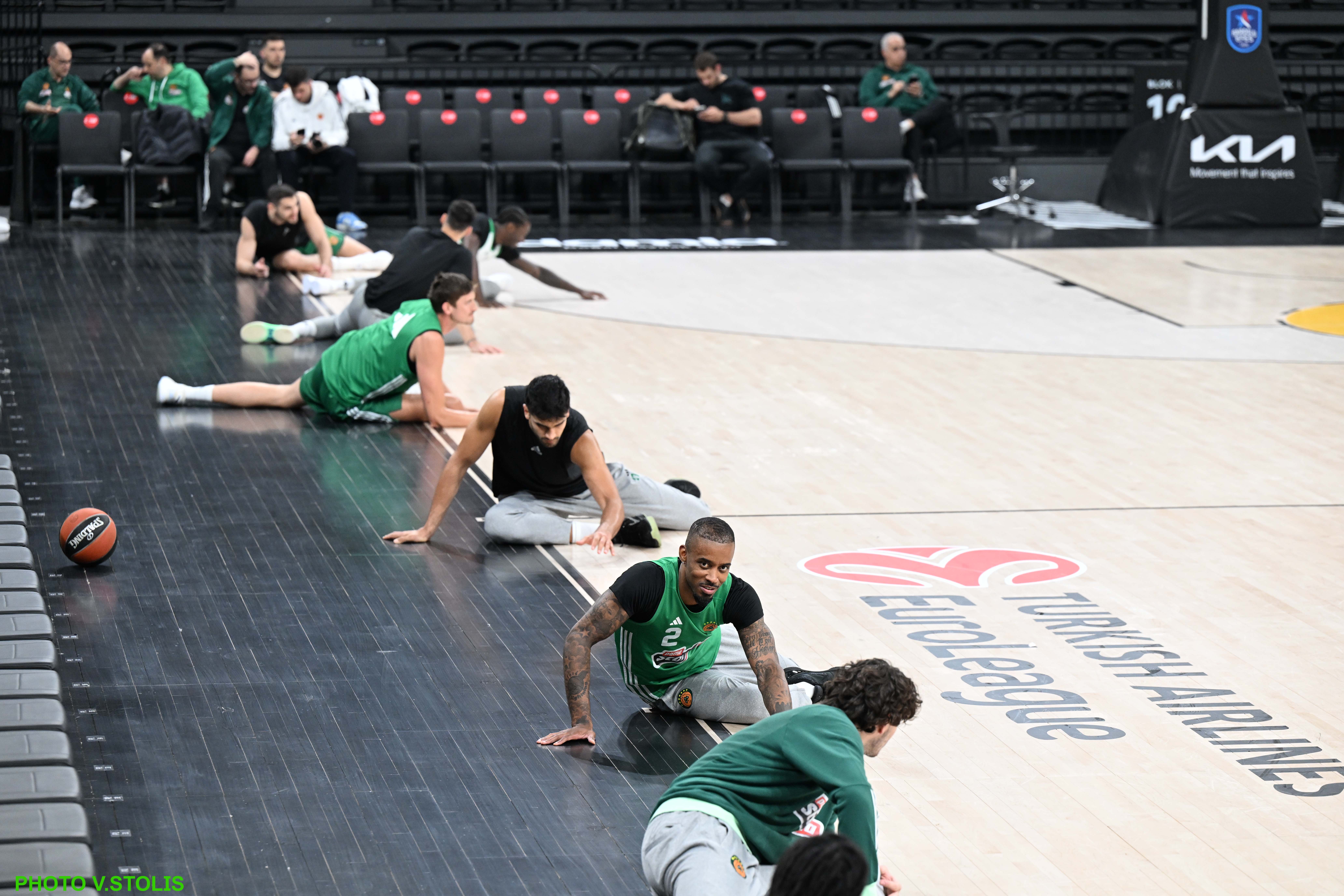 Προπονήθηκε ο Παναθηναϊκός για το Game 4 με την Εφές - Δείτε φωτογραφίες