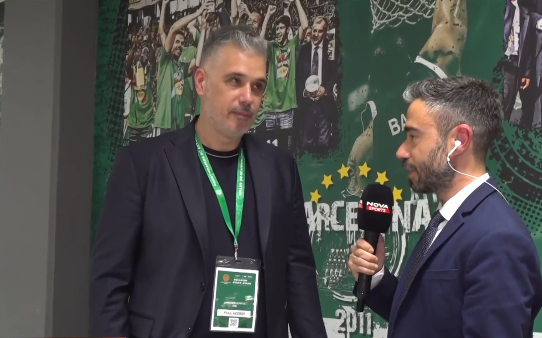 «Θα είναι πολλοί οπαδοί του Παναθηναϊκού...» - Όσα απάντησε ο Κοντός για τα εισιτήρια στο Final 4