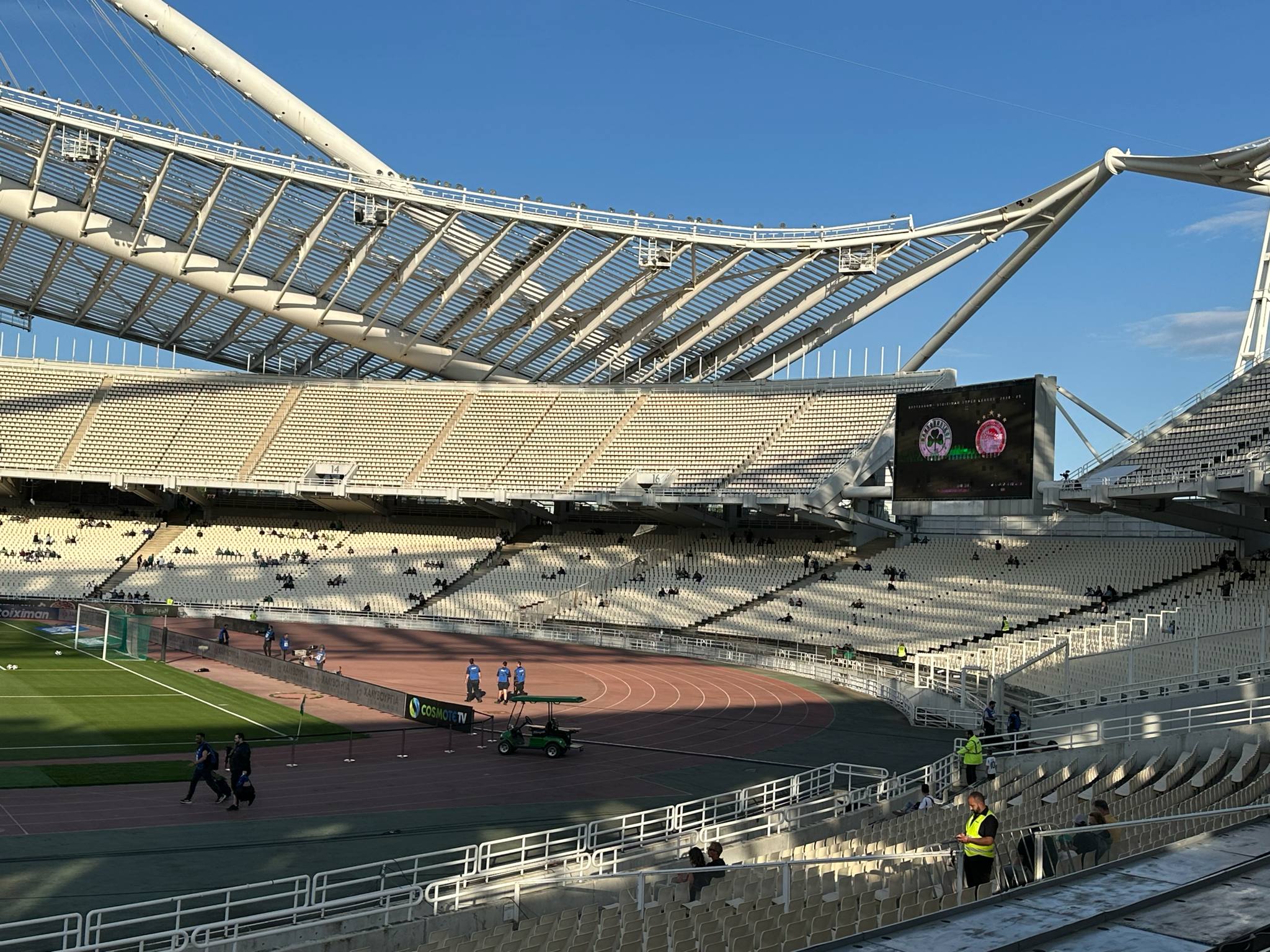 Παναθηναϊκός - Ολυμπιακός: Οι πρώτες εικόνες από το ΟΑΚΑ (pics)