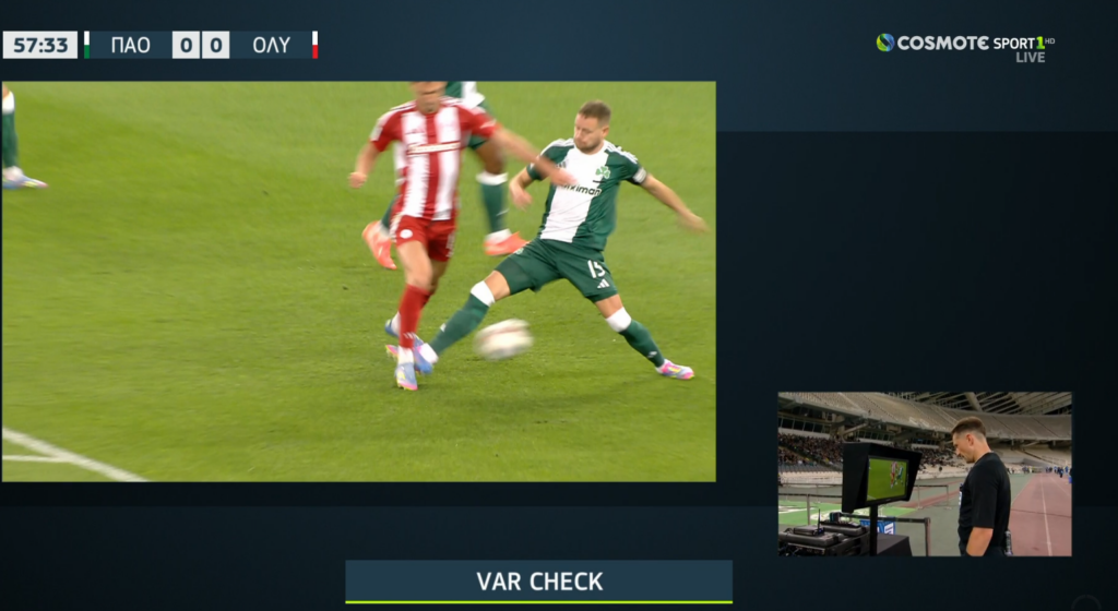 Παναθηναϊκός-Ολυμπιακός: Με πέναλτι 0-1, δείτε το γκολ (vid)