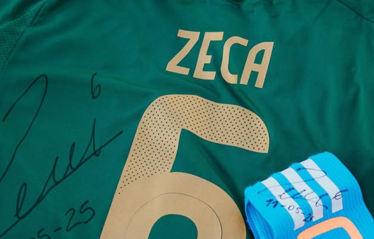 Παναθηναϊκός: Με χρυσά γράμμα η φανέλα του Κάρλος Ζέκα (pics)