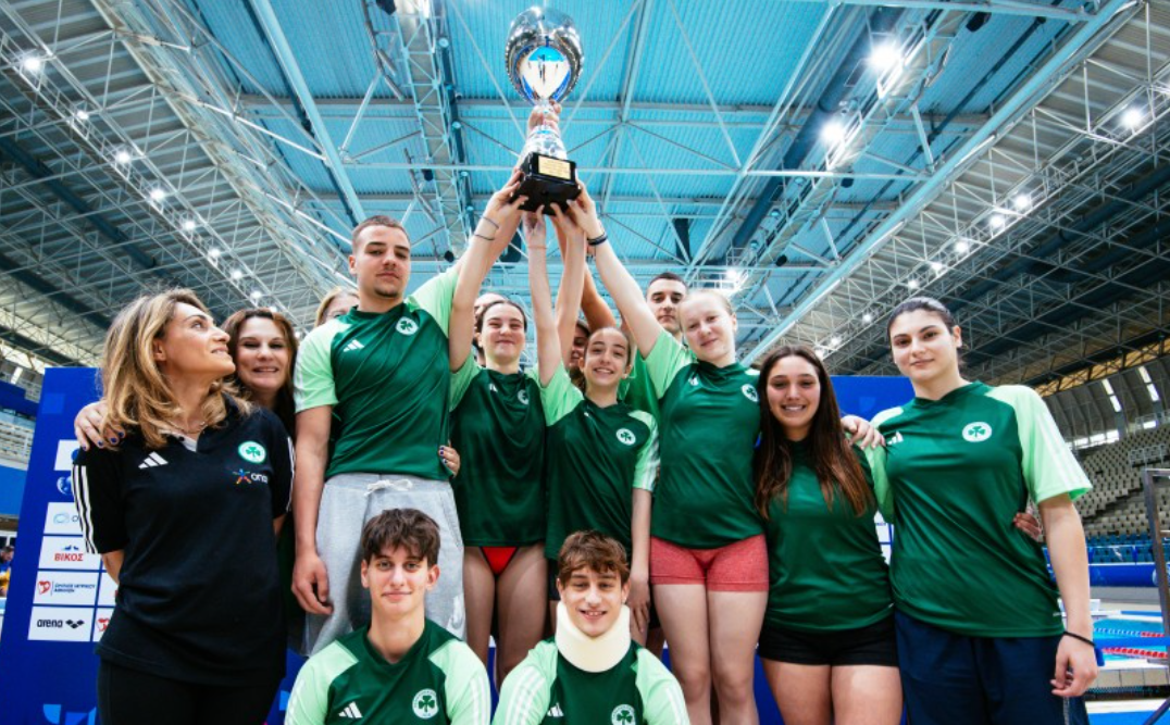 Πρωταθλητής ο Παναθηναϊκός στην ΟΠΕΝ στις καταδύσεις και... 1803 οι κούπες!