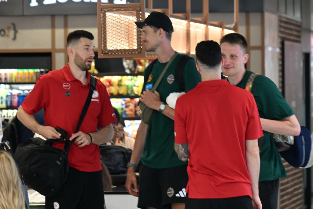 Δείτε φωτογραφίες: Πηγαδάκια και γέλια μεταξύ Βιλντόζα, Γκριγκόνις, Μιλουτίνοφ και Οσμάν