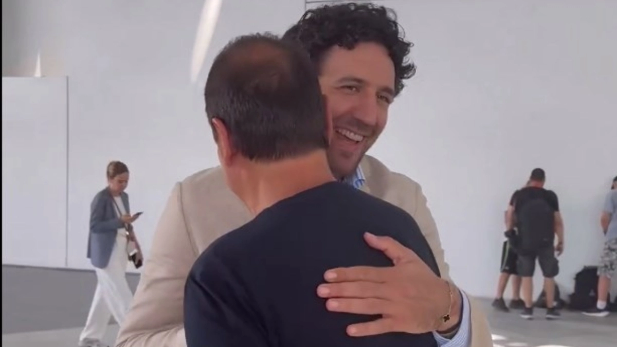 Παναθηναϊκός: Η αγκαλιά Μίτσιτς - Αταμάν μετά τη συνέντευξη τύπου του Final Four (vid)