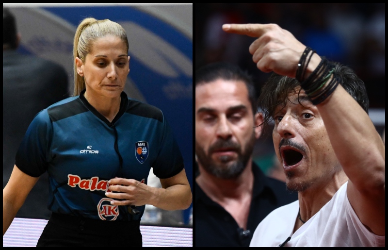 Γιαννακόπουλος: «Η Τσαρούχα εκκένωσε το γήπεδο, χθες οι διαιτητές έβγαλαν εμένα έξω» (pic)