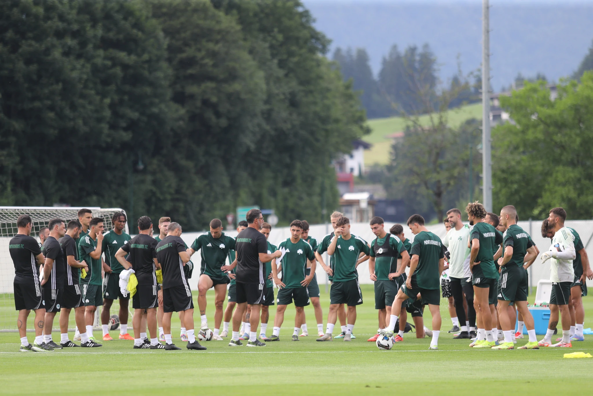 Παναθηναϊκός: «Κλικς» από την πρώτη προπόνηση στην Αυστρία (pic)