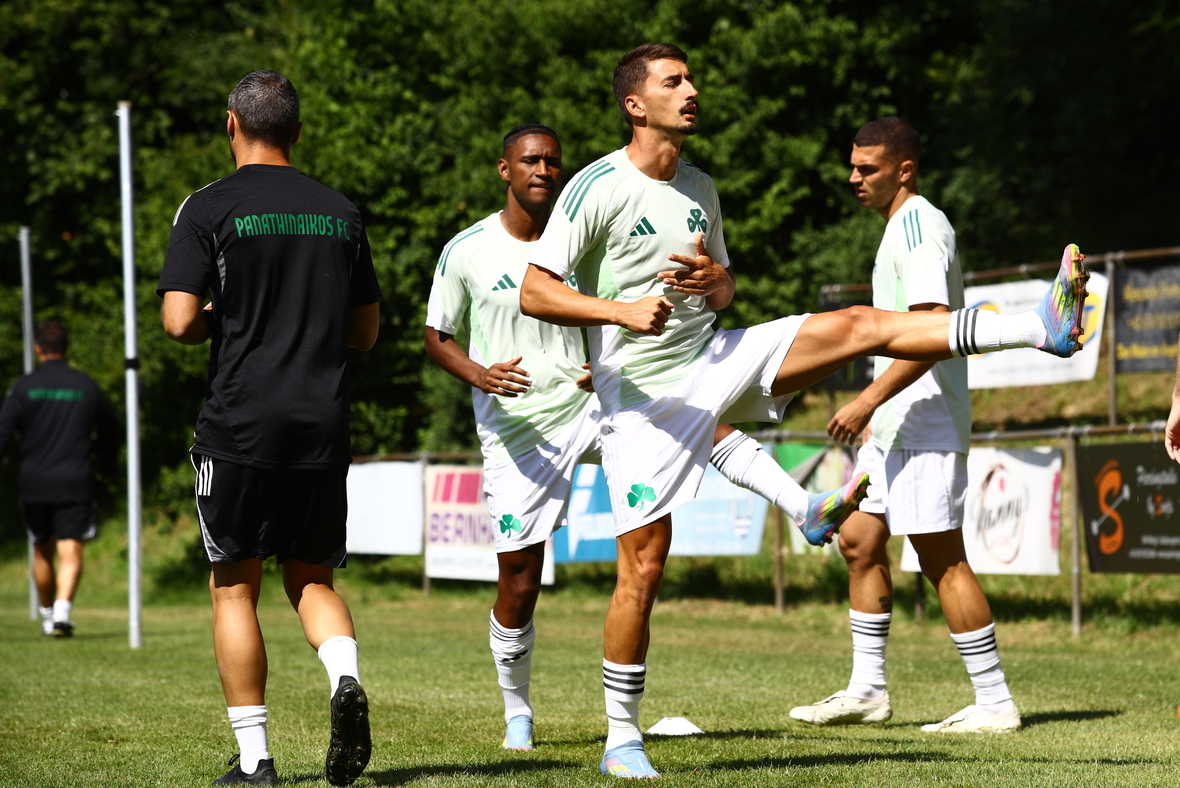 Οι πρώτες εικόνες από το φιλικό Παναθηναϊκός - Μέταλιστ