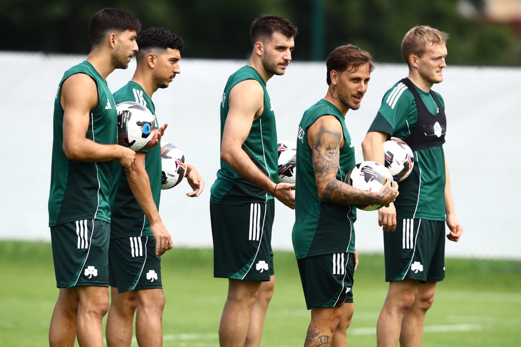 Δείτε φωτογραφίες από την πρωινή προπόνηση του Παναθηναϊκού