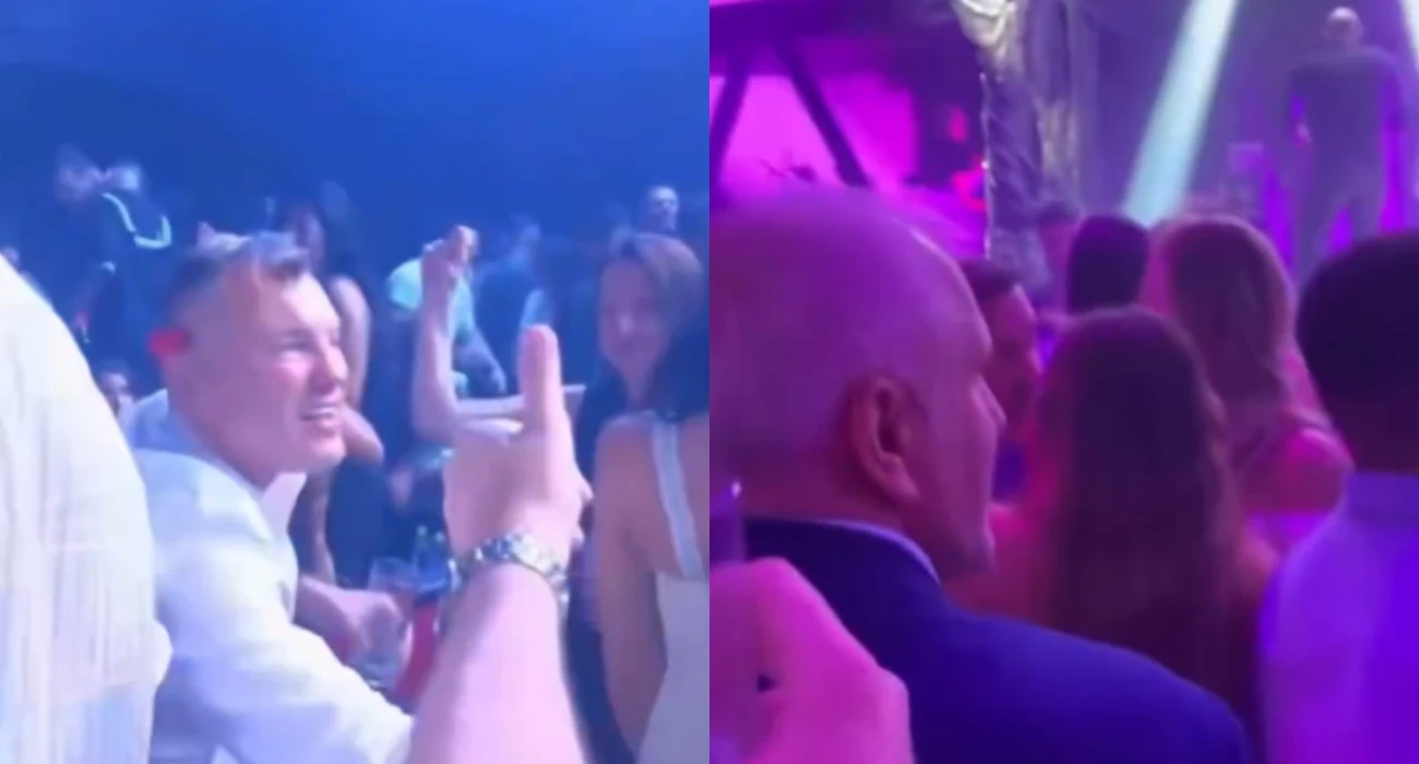 Βίντεο: Σάρας και Ομπράντοβιτς τα... έσπασαν στα μπουζούκια