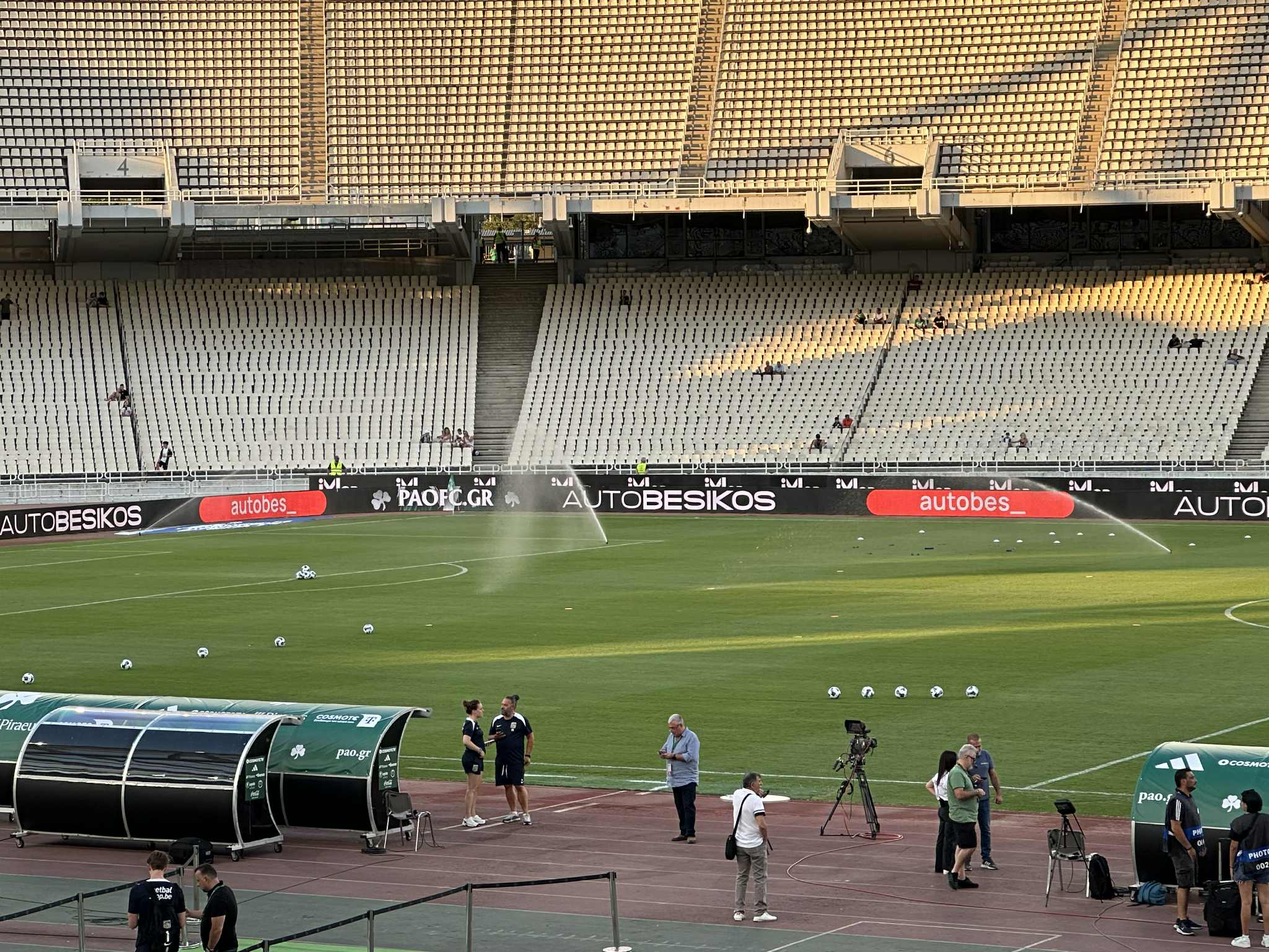 Παναθηναϊκός - Βέστερλο: Οι πρώτες εικόνες από το ΟΑΚΑ (pics)