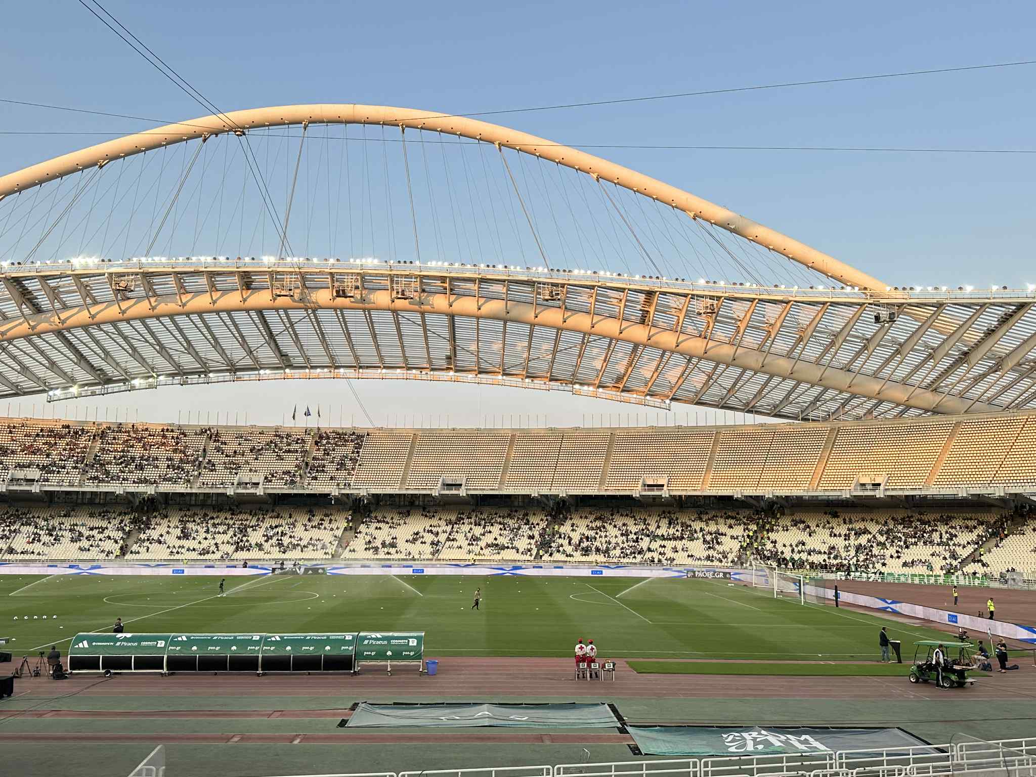 Παναθηναϊκός - Σαχτάρ: Οι πρώτες εικόνες από το ΟΑΚΑ (pics)