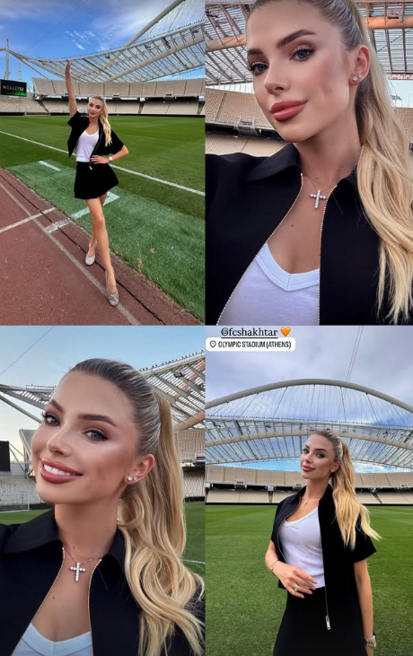 Ντάρια Μπόνταρ: Από το Καλλιμάρμαρο στο ΟΑΚΑ η υπεύθυνη της Σαχτάρ (pics)