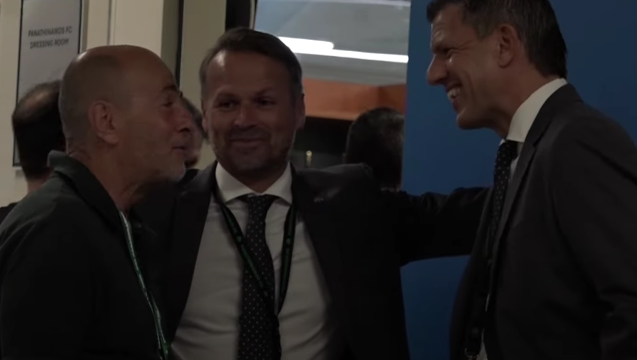 Παναθηναϊκός: Η συνομιλία του Αλαφούζου με Παπαδημητρίου - Φύσσα (vid)