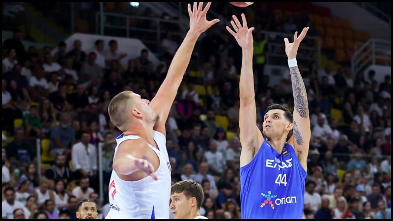 Ηττήθηκε από τη Σερβία η Ελλάδα - Τα στατιστικά των παικτών του Παναθηναϊκού