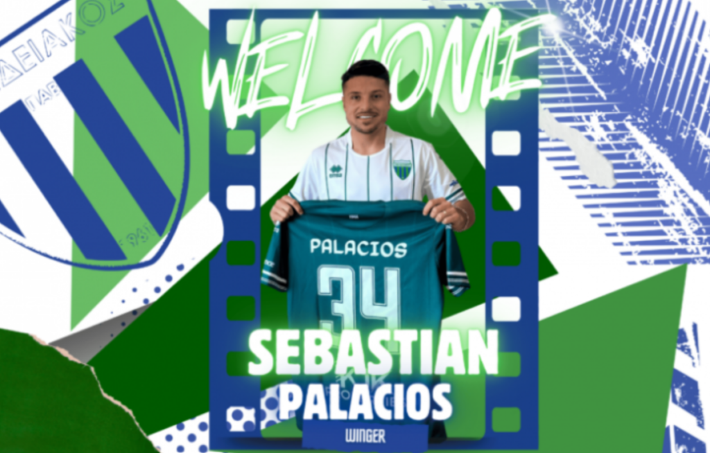 Επίσημο: Στον Λεβαδειακό ο Σεμπαστιάν Παλάσιος (pic)