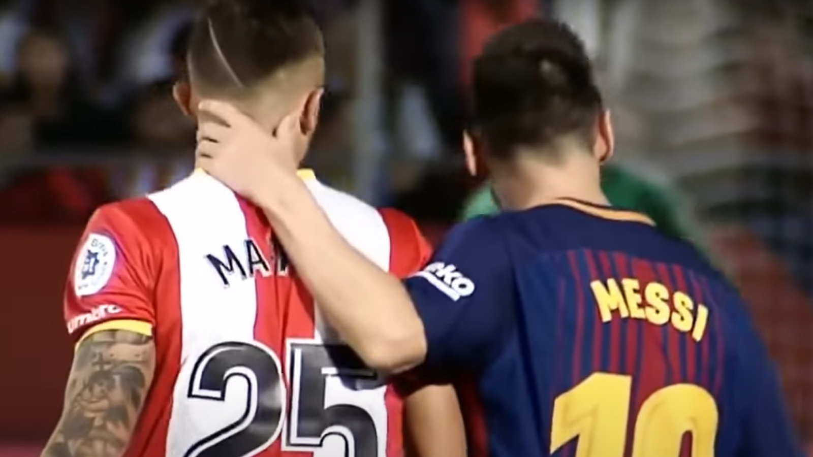 Όταν ο Μέσι αποθέωνε τον Μαφέο: «Ο πιο δύσκολος αντίπαλος που έχω αντιμετωπίσει»