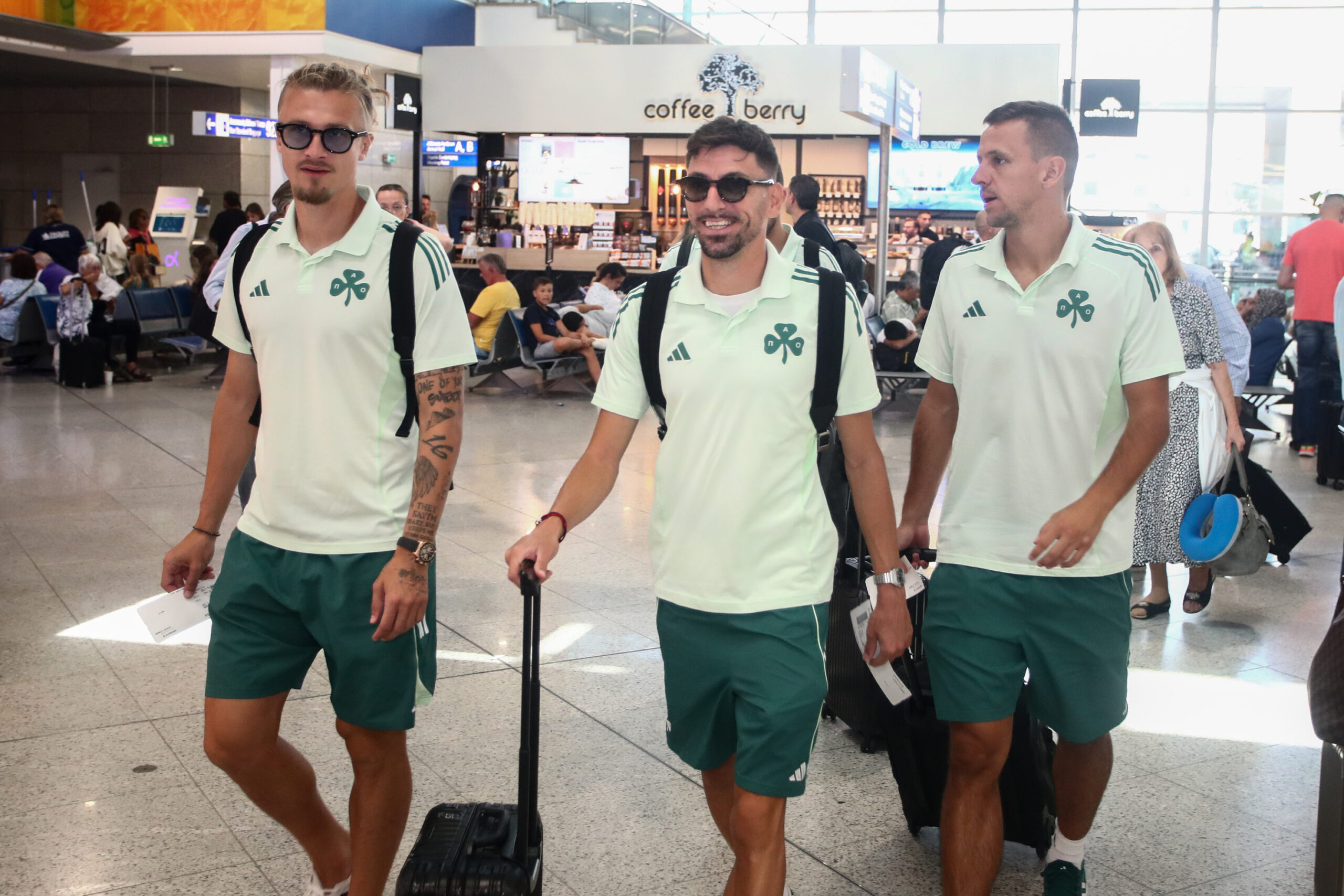 Φωτογραφίες: Αναχώρησε για... Σαχτάρ ο Παναθηναϊκός - Η αποστολή και η απουσία