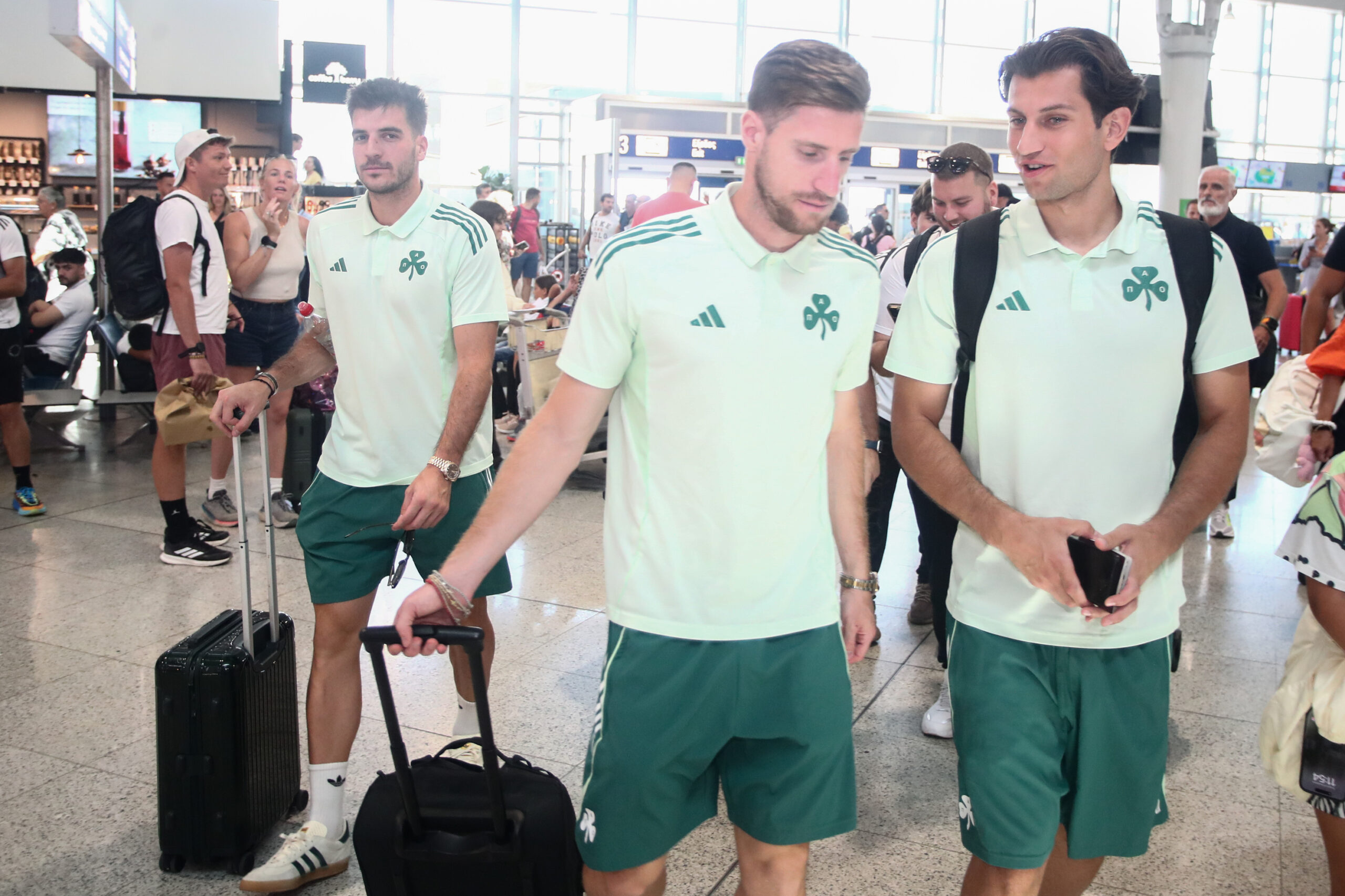 Φωτογραφίες: Αναχώρησε για... Σαχτάρ ο Παναθηναϊκός - Η αποστολή και η απουσία