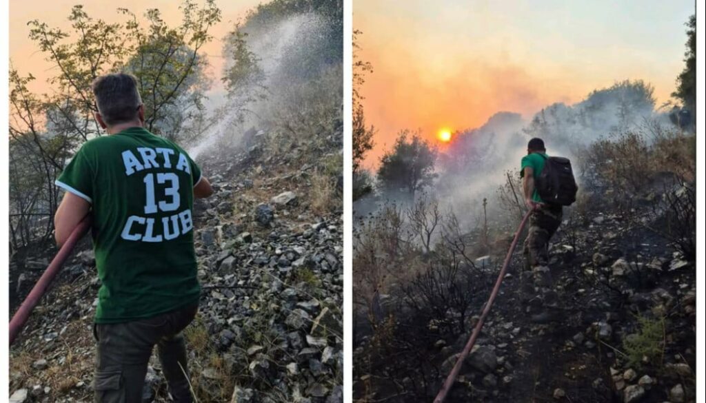 Δείτε βίντεο: Συγκινητική βοήθεια από τη Θύρα 13 Άρτας στις πυρκαγιές της Φιλιππιάδας