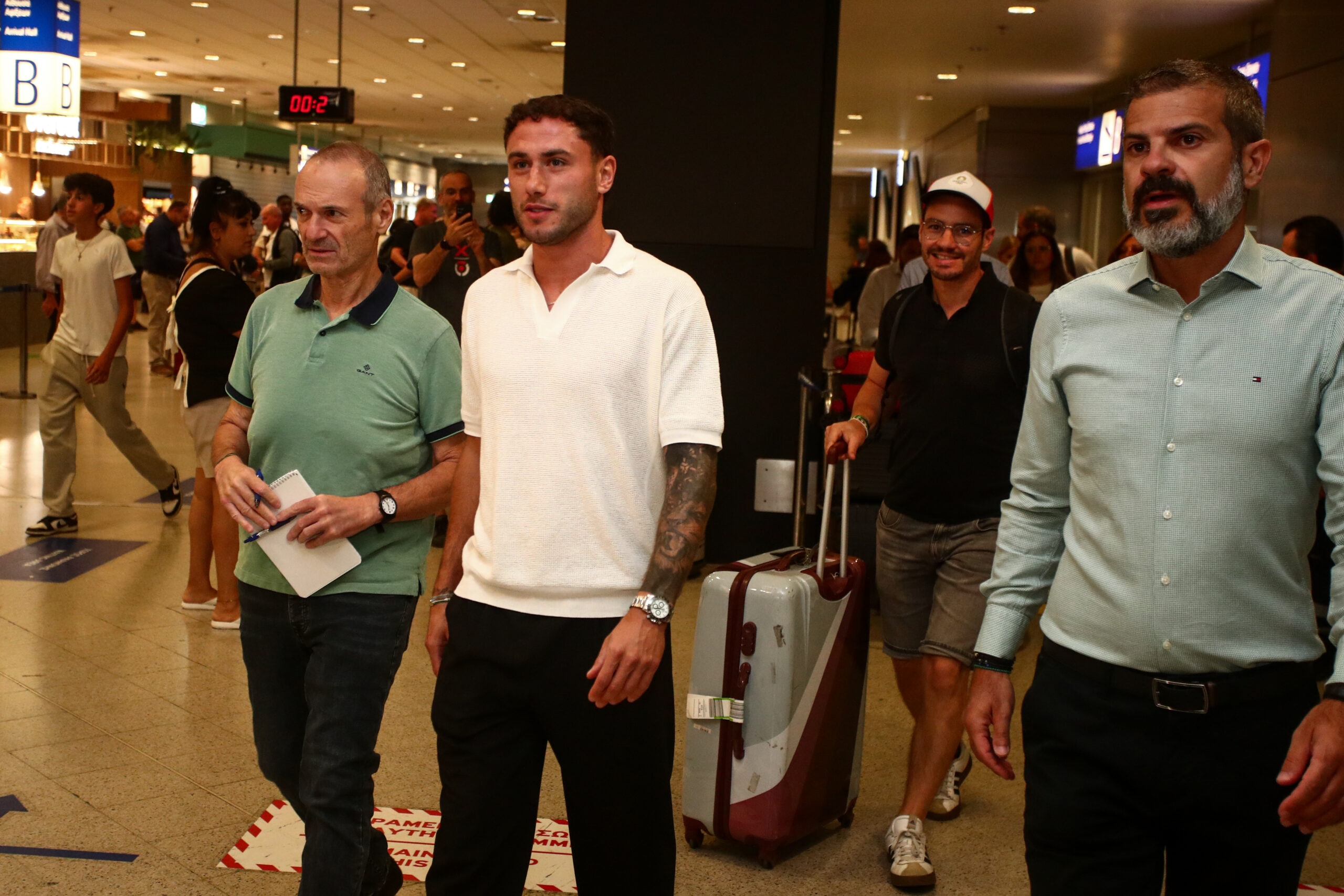 Παναθηναϊκός: Οι πρώτες εικόνες του Καλάμπρια από το «Ελευθέριος Βενιζέλος» (pics)