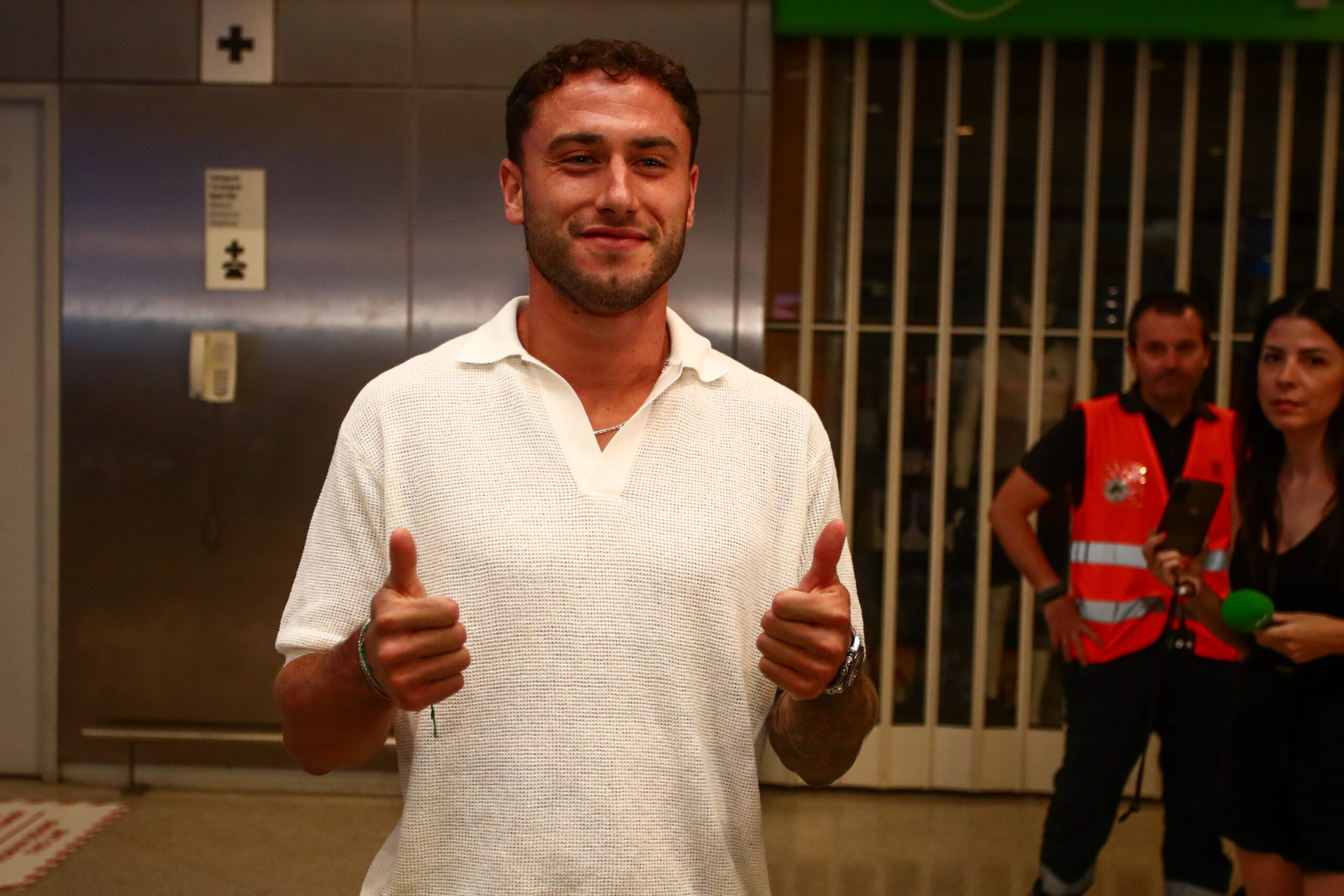 Παναθηναϊκός: Οι πρώτες εικόνες του Καλάμπρια από το «Ελευθέριος Βενιζέλος» (pics)