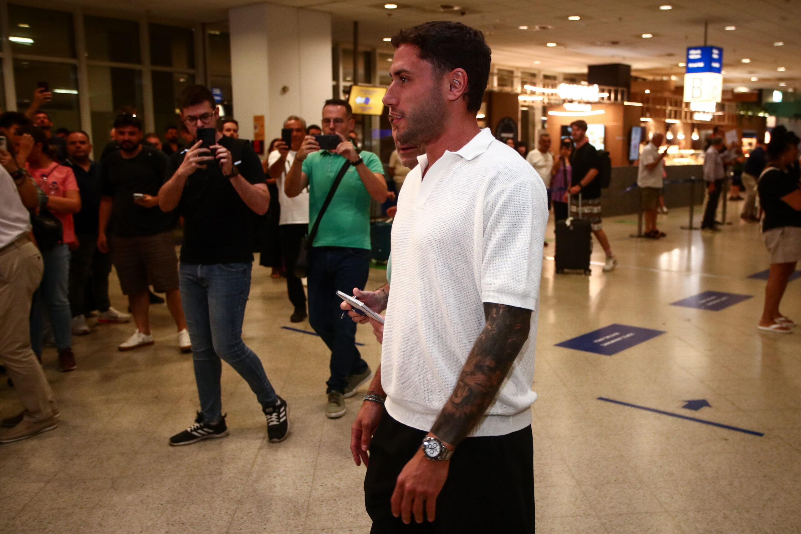 Παναθηναϊκός: Οι πρώτες εικόνες του Καλάμπρια από το «Ελευθέριος Βενιζέλος» (pics)