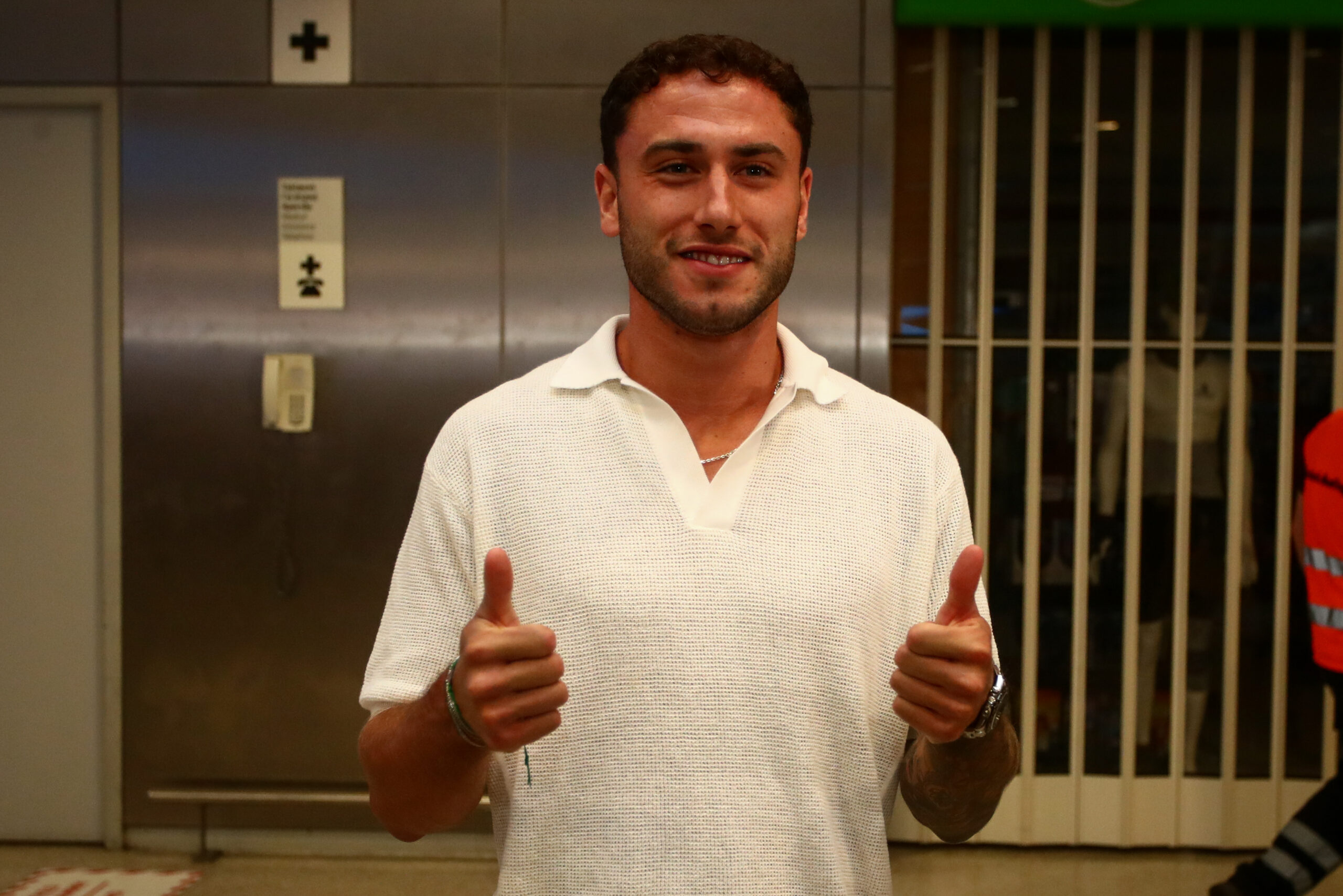 Παναθηναϊκός: Οι πρώτες εικόνες του Καλάμπρια από το «Ελευθέριος Βενιζέλος» (pics)