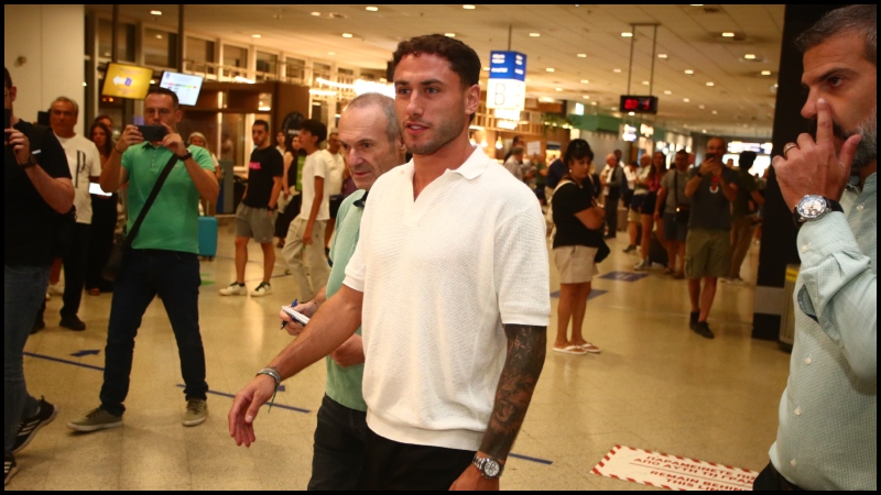 Παναθηναϊκός: Οι πρώτες εικόνες του Καλάμπρια από το «Ελευθέριος Βενιζέλος» (pics)