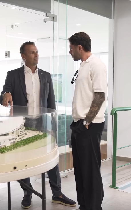 Παναθηναϊκός: Γνώρισε το Βοτανικό ο Καλάμπρια (pic)