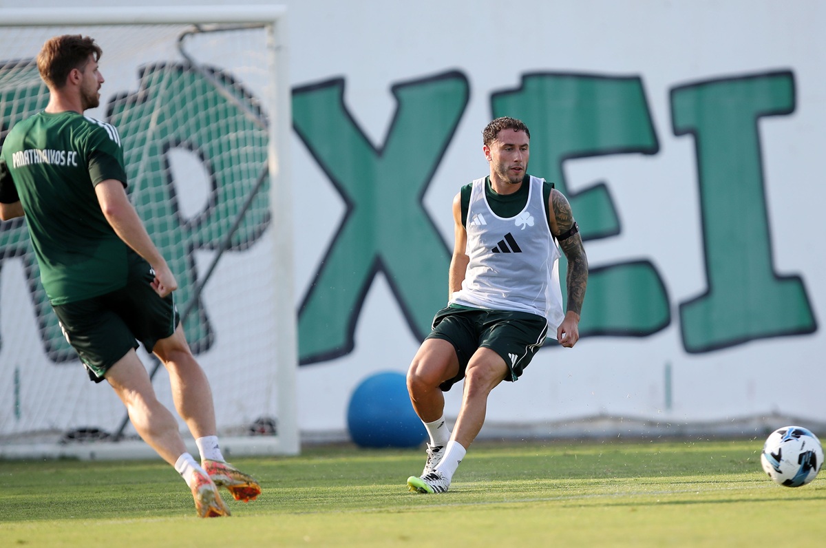 Παναθηναϊκός: Πρώτη προπόνηση για τον Νταβίντε Καλάμπρια