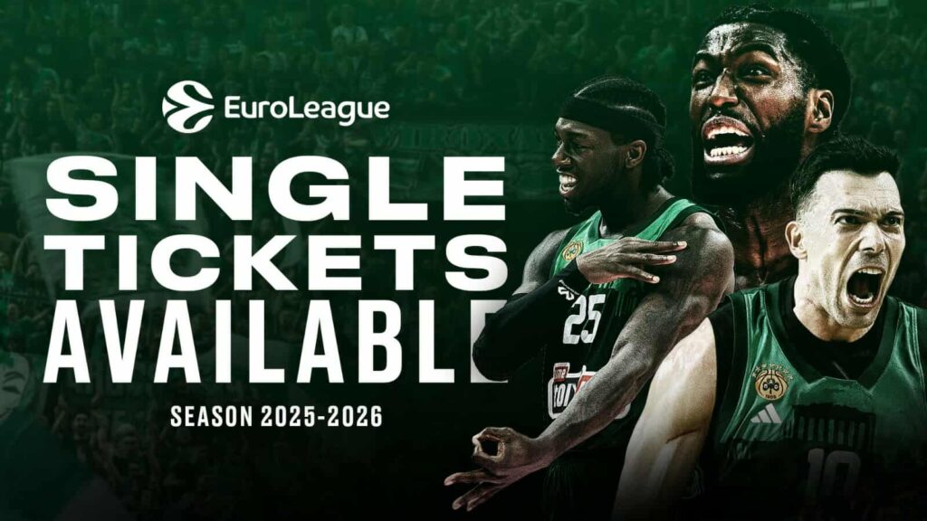 Παναθηναϊκός: Κυκλοφόρησαν τα εισιτήρια για όλα τα εντός έδρας της EuroLeague
