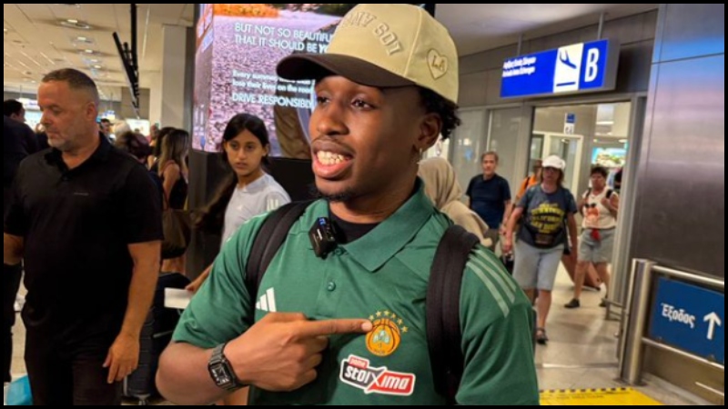 Παναθηναϊκός: Στην Αθήνα ο Τι Τζέι Σορτς, έδειξε τα επτά αστέρια