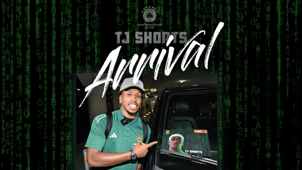 Τι Τζέις Σορτς: «Να αφήσω το αποτύπωμά μου στον Παναθηναϊκό Aktor» (vid)