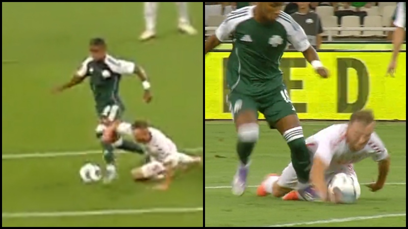 Παναθηναϊκός - Σαμσουνσπόρ: Προκλητικός ο Μουνουέρα, δεν απέβαλε τον Γιουκσέλ για χέρι (vid)