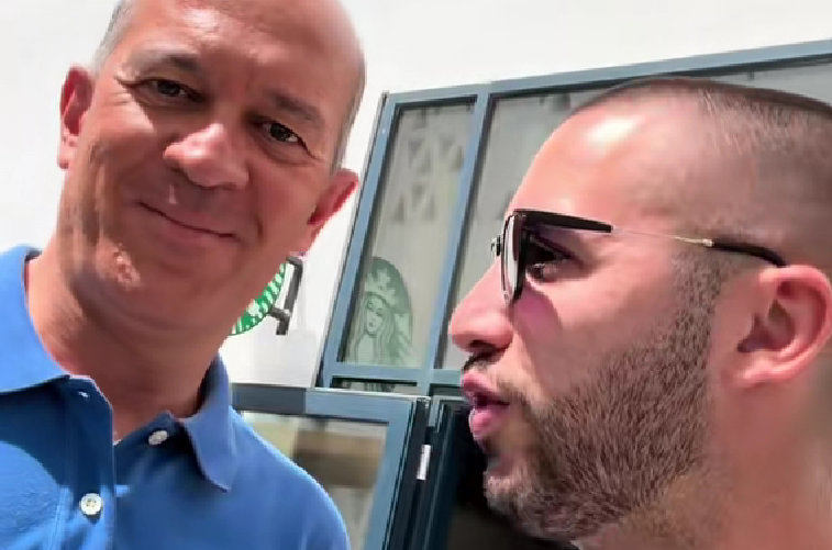 Tik-toker πλησίασε τον Γιώργο Αγγελόπουλο: «Όταν άκουσε ότι είμαι Παναθηναϊκός...» (vid)