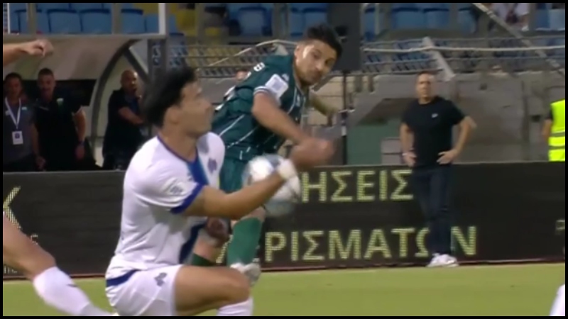 Σε φόρμα ο Σεμπαστιάν Παλάσιος, κέρδισε πέναλτι για το 2-2 του Λεβαδειακού (vid)