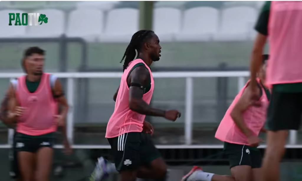 Δεν γλίτωσε το φατούρο: Βίντεο από την πρώτη προπόνηση του Σάντσες με τον Παναθηναϊκό (vid)