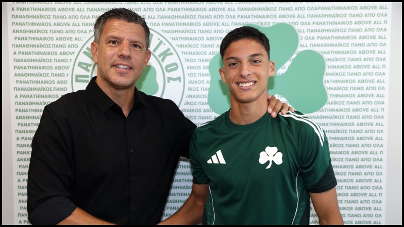 Υπέγραψε επαγγελματικό συμβόλαιο ο Δημακόπουλος - Η ανακοίνωση της ΠΑΕ Παναθηναϊκός