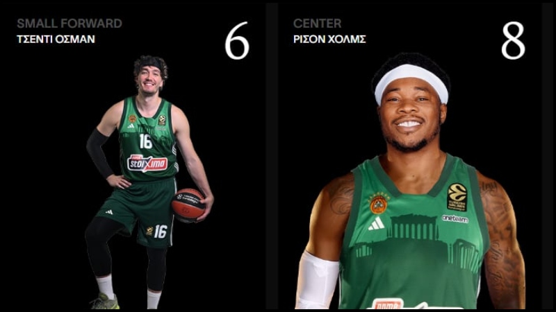 Παναθηναϊκός μπάσκετ: Αυτοί είναι οι αριθμοί στις φανέλες για τη νέα σεζόν