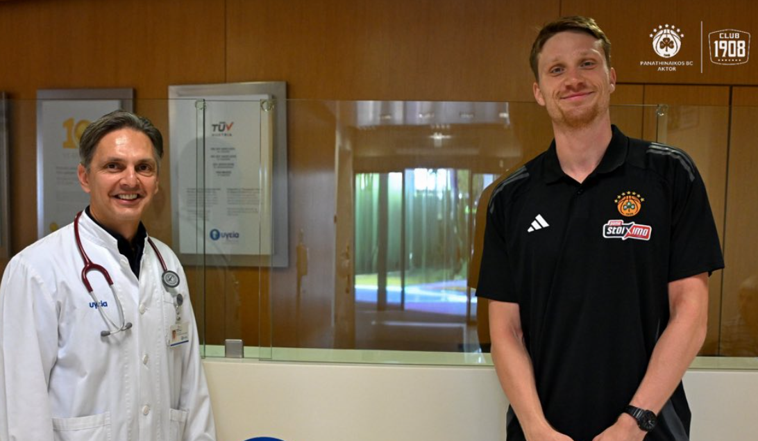 Παναθηναϊκός: Πέρασαν από ιατρικές εξετάσεις οι Γκριγκόνις - Κουζέλογλου (pics)