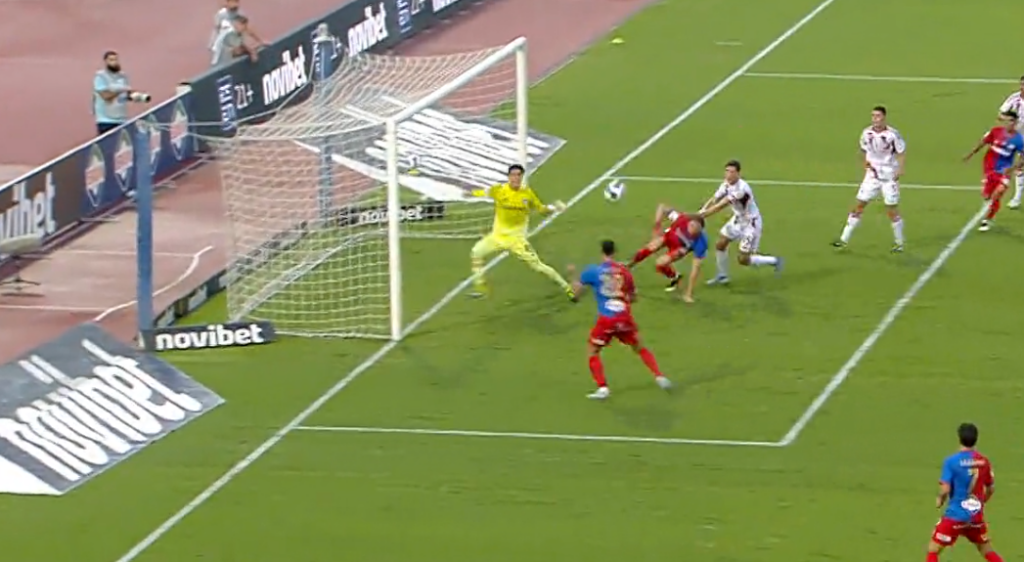 Βόλος - Ολυμπιακός: Η τεράστια ευκαιρία του Μύγα στο πρώτο ημίχρονο (vid)