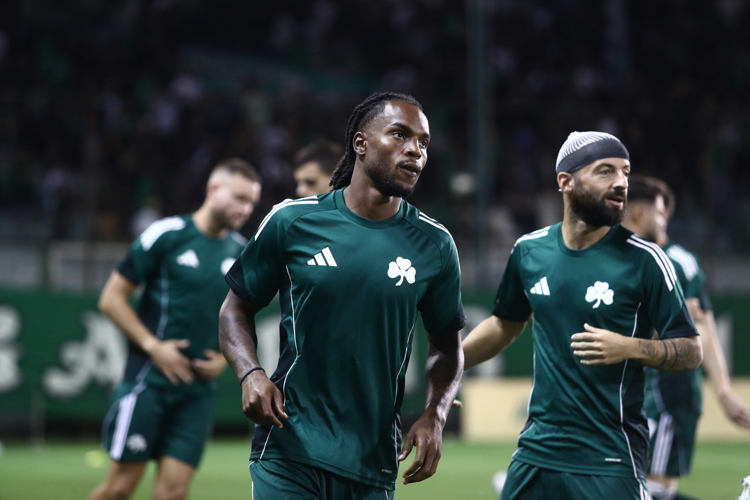 Παναθηναϊκός: Η προθέρμανση του Ρενάτο Σάντσες στη Λεωφόρο (pics)