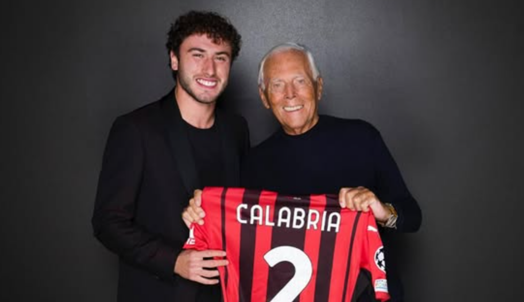 Το «αντίο» του Καλάμπρια στον Αρμάνι: «Αυτές οι στιγμές θα μείνουν για πάντα» (pic)