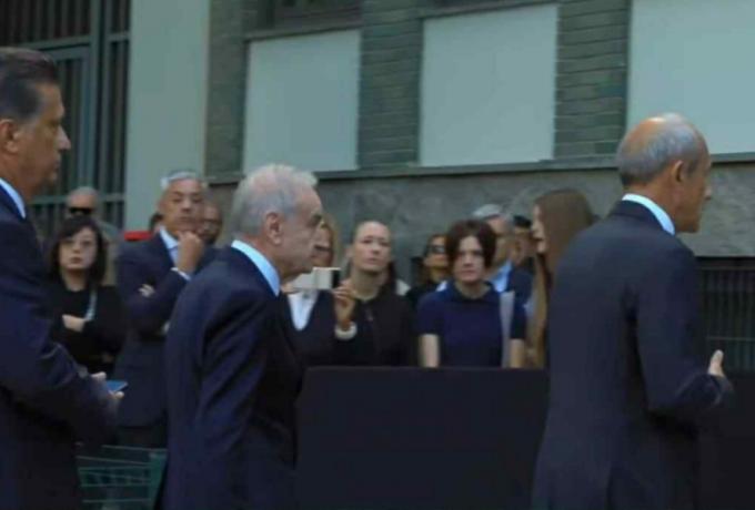 Παναθηναϊκός: Στο λαϊκό προσκύνημα του Τζιόρτζιο Αρμάνι ο Παρθενόπουλος