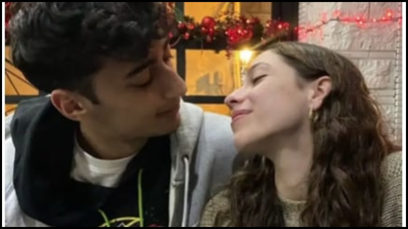 Αλέξανδρος Σαμοντούροφ: Ποια είναι η σύντροφός του που έκλεψε τις εντυπώσεις στο Ελλάδα-Ισραήλ