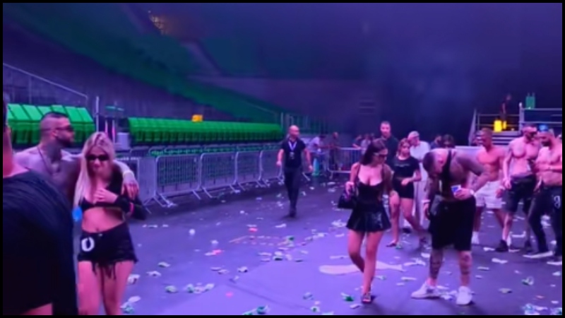 Αδιανόητο: «Πλημμύρισε» με σκουπίδια το γήπεδο του Παναθηναϊκού Aktor (vid)