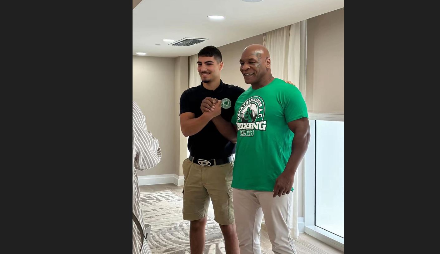 Παναθηναϊκός: Ο θρυλικός Μάικ Τάισον ντύθηκε στα... πράσινα